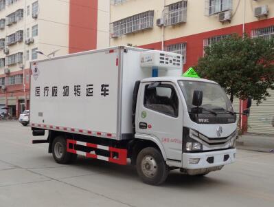 程力威牌CLW5043XYY6型醫(yī)療廢物轉(zhuǎn)運(yùn)車(chē)