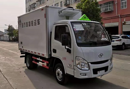 程力威牌CLW5030XYYSH6型醫(yī)療廢物轉(zhuǎn)運(yùn)車(chē)