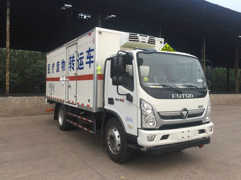 福田牌BJ5108XYYEJEA-AC1型醫(yī)療廢物轉(zhuǎn)運(yùn)車(chē)