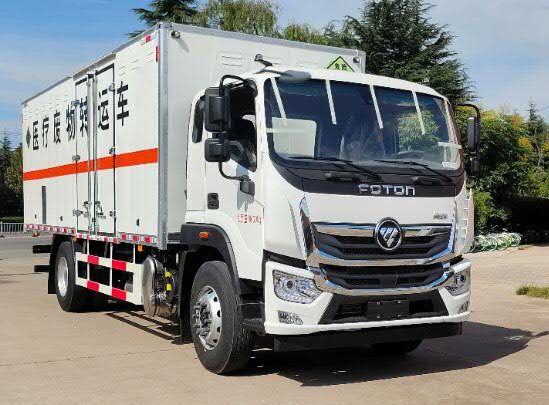 福田牌BJ5186XYYKPHK-AD1型醫(yī)療廢物轉(zhuǎn)運(yùn)車(chē)